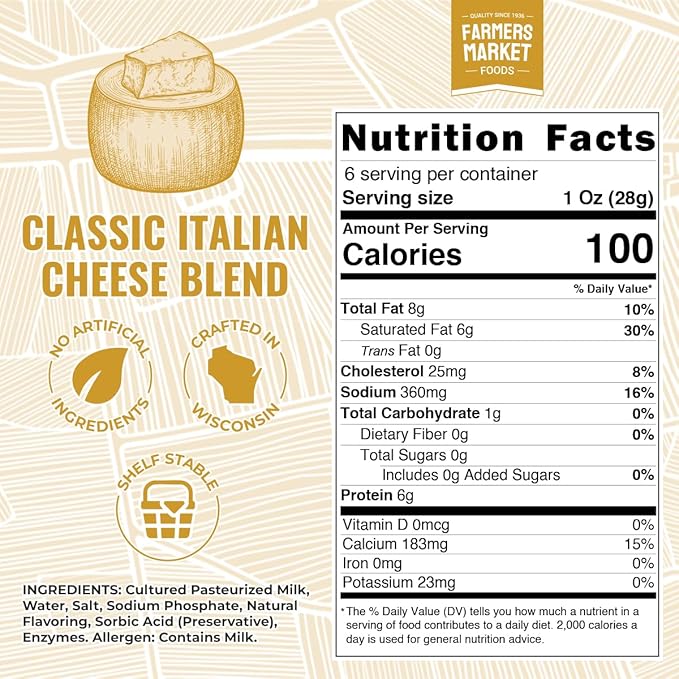 Farmers Market, Gluten Free, Keto, Paleo, Low Sodium, Zero Sugar, Wisconsin Cheese Gift Sets