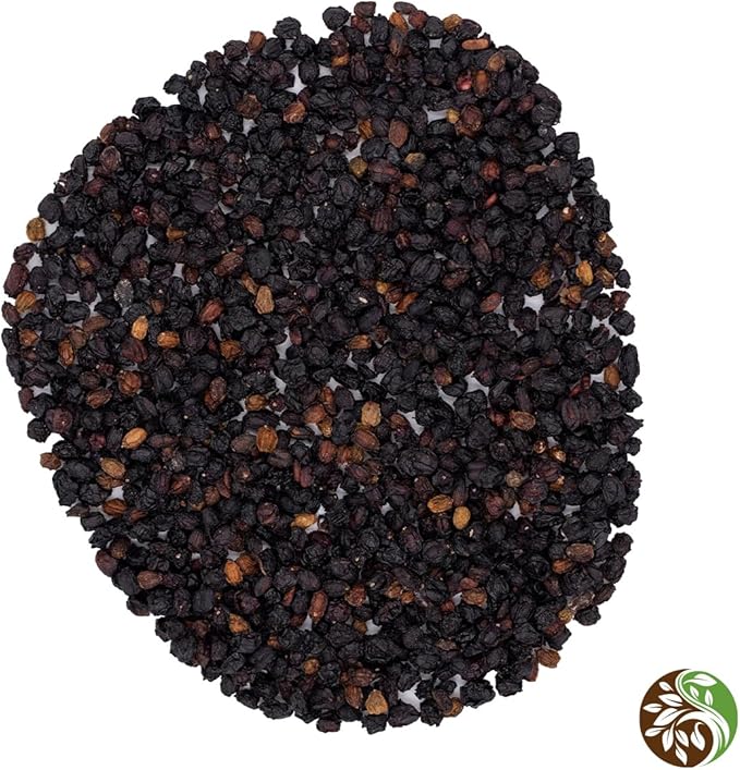 MagJo Dried Elderberries - 100% Wild crafted Dried Elder berries - 2lb Bulk - Non-Irradiated