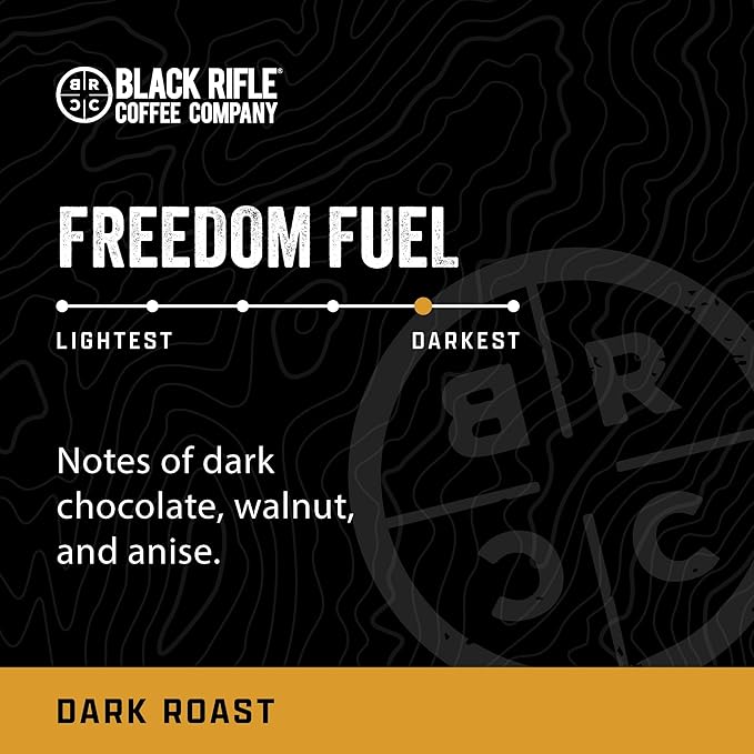 Black Rifle Coffee Company Dark Roast K Cups - Single Serve K Cups Coffee Pods - Kcup Pods