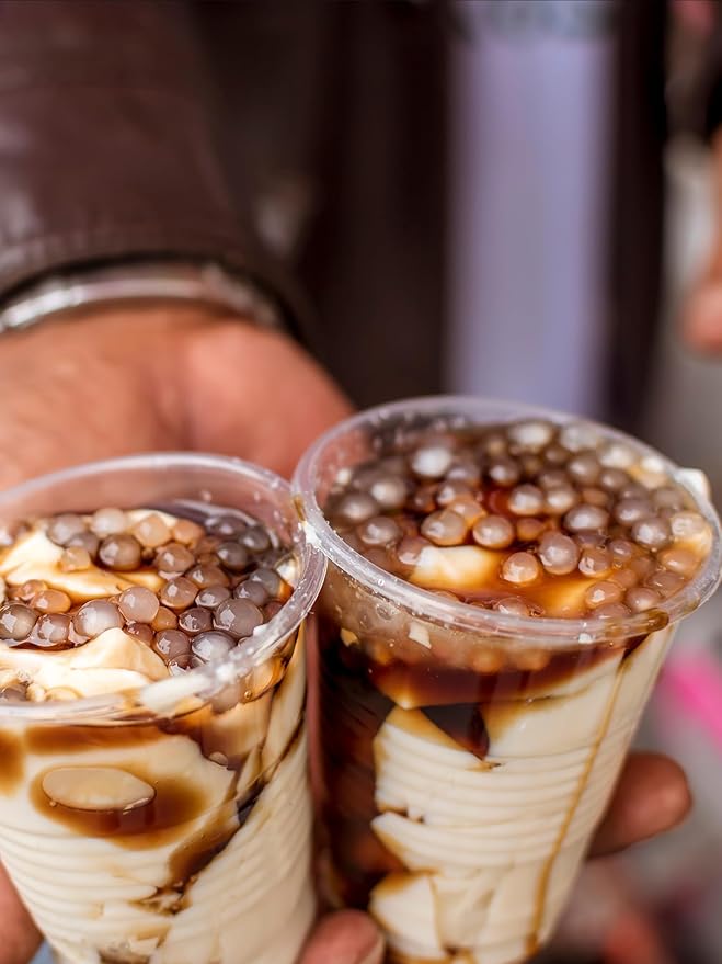 Tapioca Pearls, Tapioca Balls, White Tapioca Pearls For Boba Tea, 14 oz (Large)