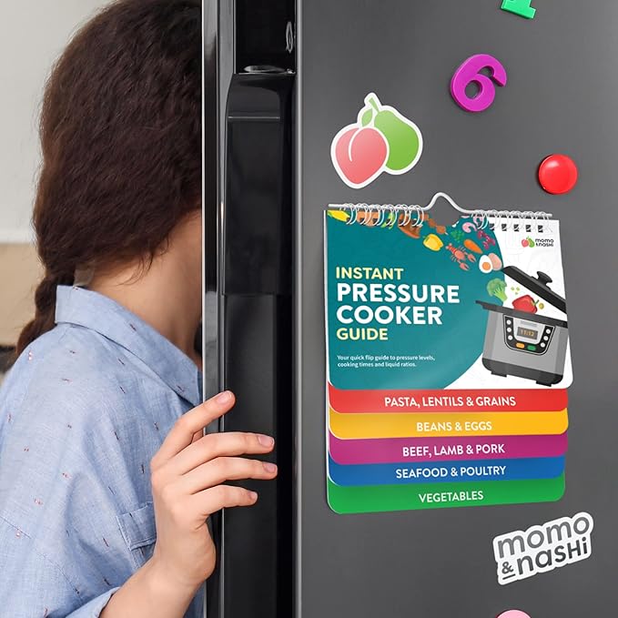 Instant Pot Magnetic Cheat Sheet Magnet - Instant Pot Accessories - Cookbooks Pressure Cooker