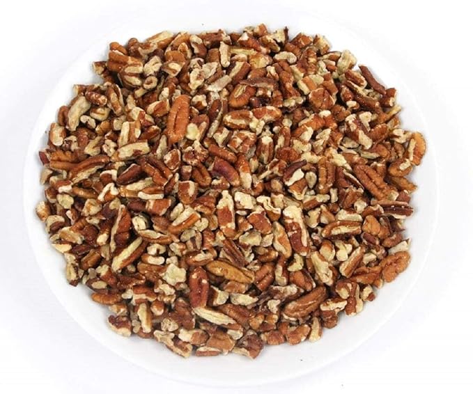 Shelled & Raw Chopped Georgia Pecans (2 Lbs) - Handpicked for Freshness & Quality - Bag of Southern