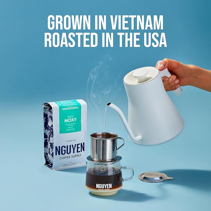 Nguyen Coffee Supply - Moxy Arabica: Medium Roast Premium Whole Coffee Beans, Vietnamese Single