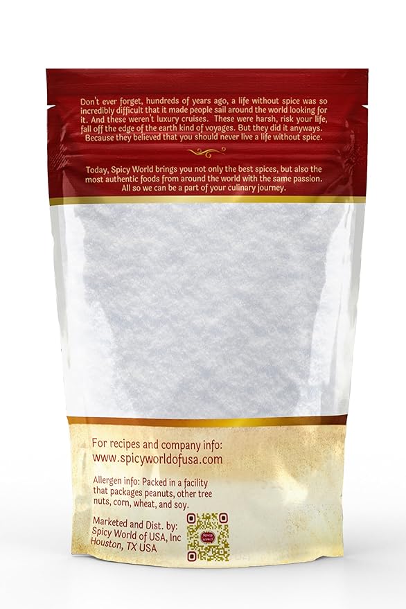Spicy World Sodium Bicarbonate Powder - Aluminum Free, Food Grade Baking Soda Bulk for Cleaning