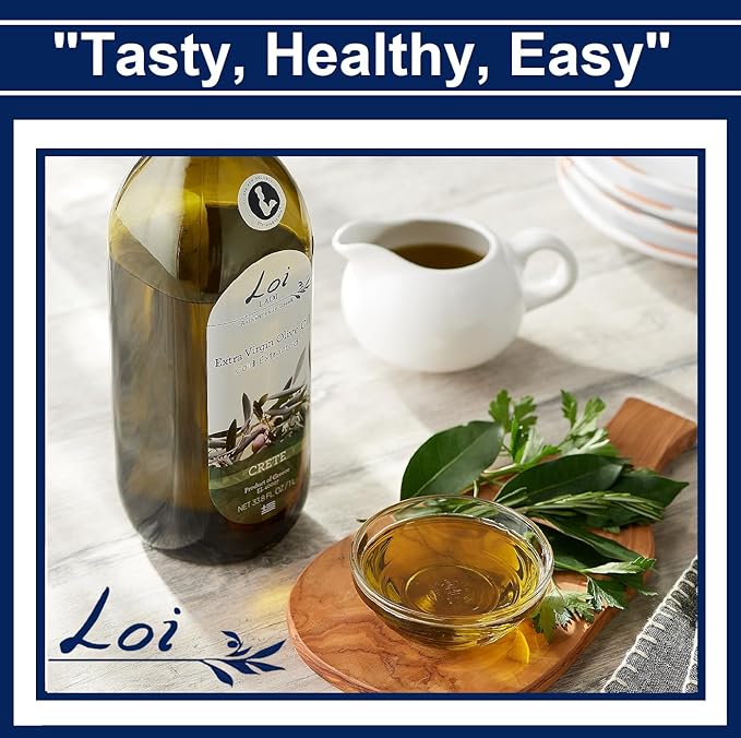 Loi Ladi - Extra Virgin Olive Oil from Crete, Greece by Chef Maria Loi, Authentic and Unfiltered