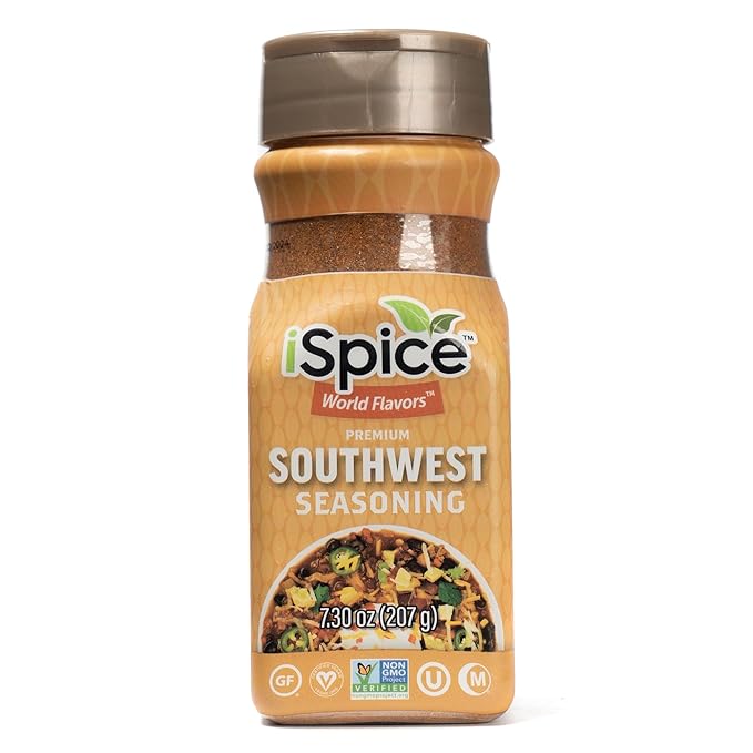 iSpice - SOUTHWEST SEASONING World Flavor Super Spice Blend | All Natural | Ready to use as is | No