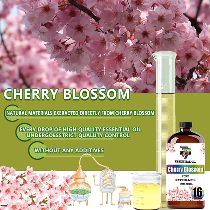 Cherry Blossom Essential Oil (16 oz / 480 ml) ??Cherry Blossom Oils for diffusers, humidifiers