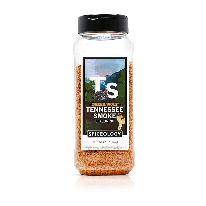 Spiceology & Derek Wolf - Tennessee Smoke BBQ Seasoning - American Barbeque Rubs, Seasonings and