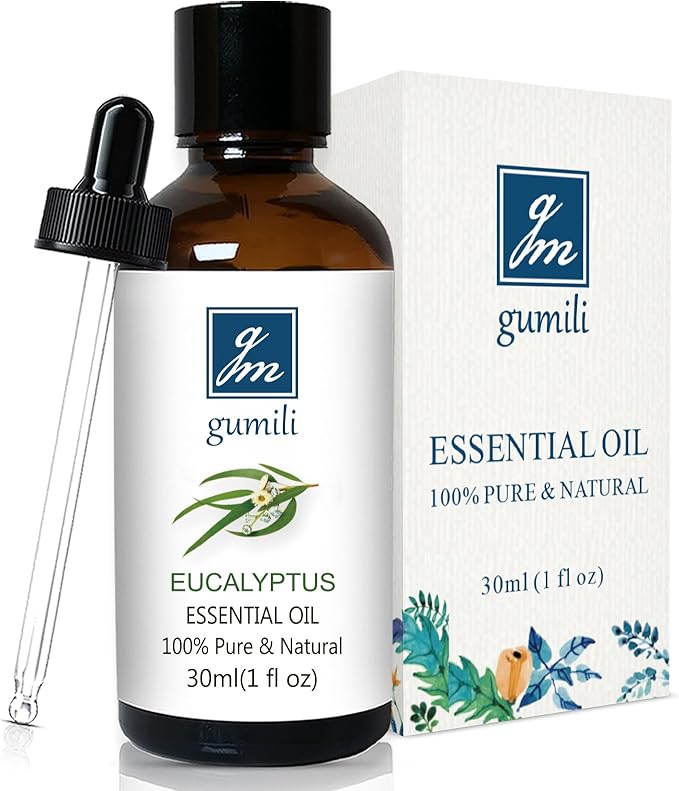 Eucalyptus Essential Oil 1 Oz, 100% Pure Natural Eucalyptus Oil, Aromatherapy Essential Oils for