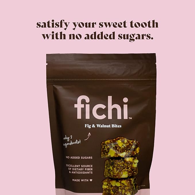 Fichi Fig and Nut Bites, a Wholesome and Delicious Gluten-Free Italian Fruit and Nut Snack (Two
