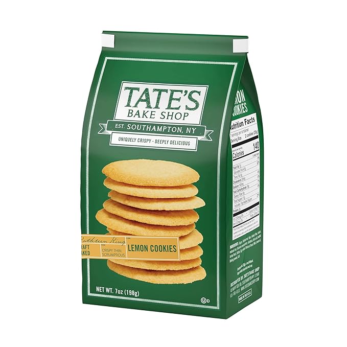 Tate's Bake Shop Lemon Cookies, 7 oz
