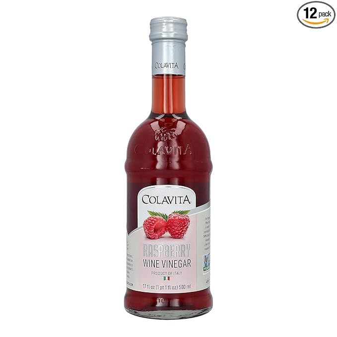 Colavita Wine Vinegar - Raspberry Red Wine Vinegar, 17 Fl Oz