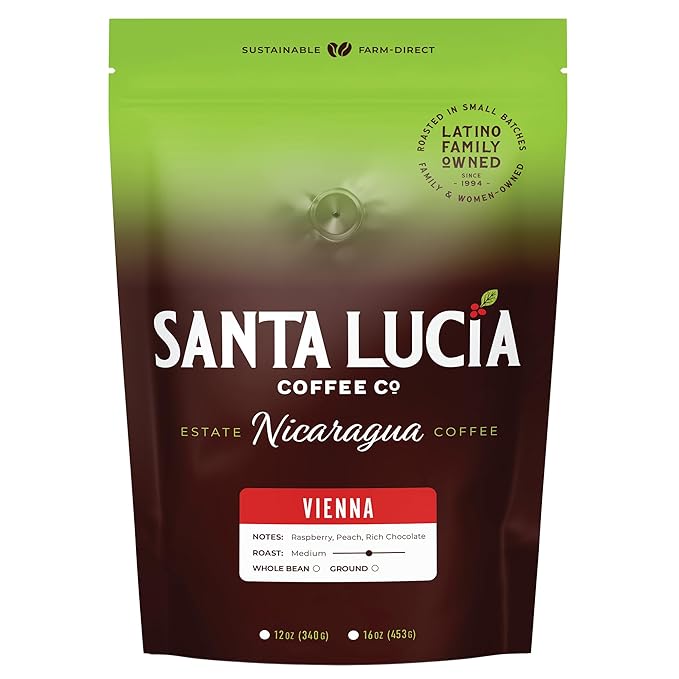 Specialty Volcanic Nicaraguan - Artisan Select Vienna Medium/Dark Roast Coffee - Warm & Balanced