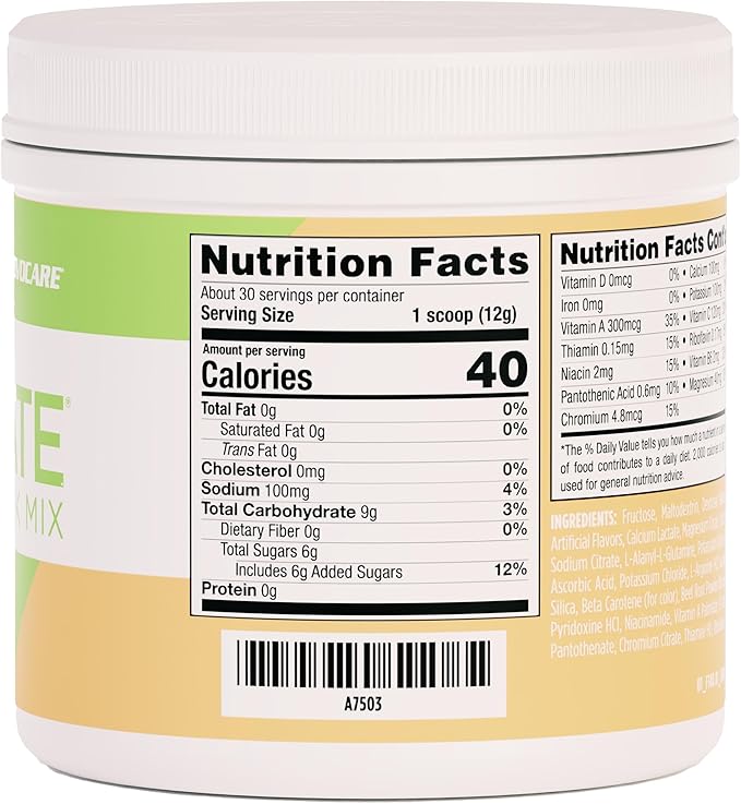 AdvoCare Rehydrate Electrolyte Drink Mix - Hydration & Recovery Drink with Sodium, Potassium & More
