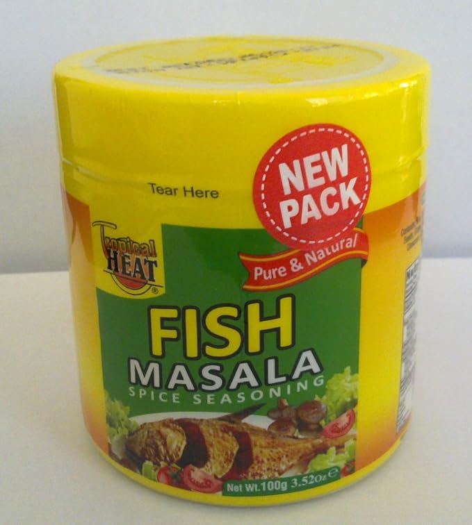 Spices-tropical Heat Fish Masala 100gms/3.52oz From Kenya