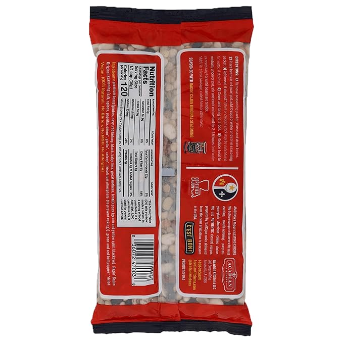 Seasoned Ten Bean Soup 16 oz Ragin Cajun (Pack of 1)