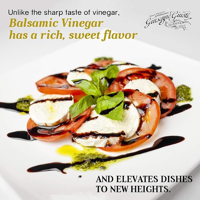 Giusti Italian Balsamic Vinegar of Modena IGP ??3 Gold Medals Thick, Rich & Balanced Aceto