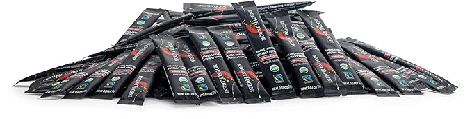 Mount Hagen 250 Count Single Serve Instant Coffee Packets - Bulk Pack | Eco-friendly, Organic