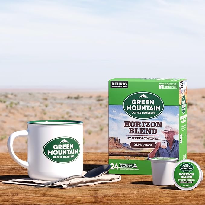 Green Mountain Coffee Roasters® Horizon Blend Coffee by Kevin Costner, Single Serve Keurig® K-Cup®