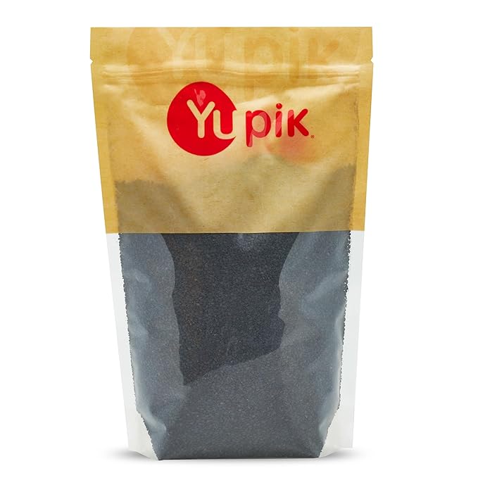 Yupik Raw Black Sesame Seeds, 2.2 lb (35.2 oz), Gluten-Free, Kosher, Vegan, Natural Black Seeds