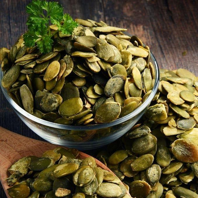 Lark Ellen Farm Sprouted Organic Pumpkin Seeds, Unsalted Raw Pumpkin Seeds Organic, Pepitas, Vegan