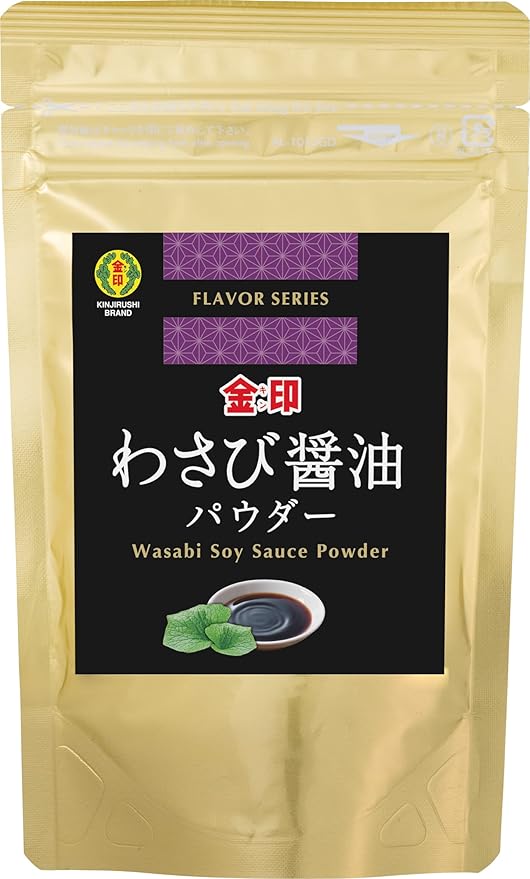 Wasabi Soy Seasoning Sauce Powder (2.11 oz / 60g, Packet of 1) - Asian, Japanese, Umami, Seasoning