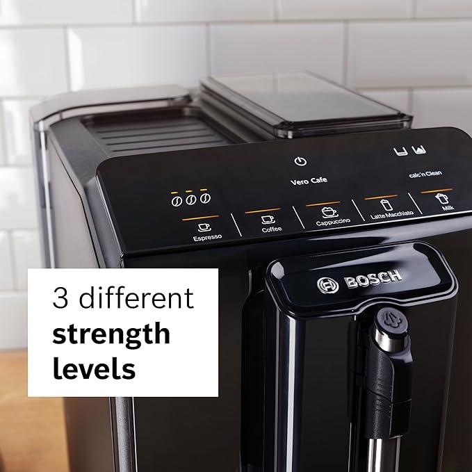 Bosch 300 Series Fully Automatic Espresso and Coffee Machine ??In-Cup Frother, OneTouch Milk