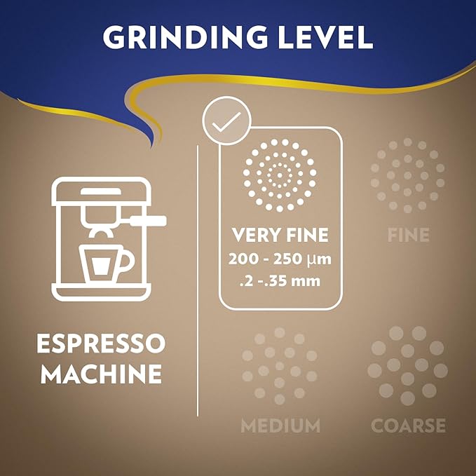 Lavazza Super Crema Whole Bean Coffee, Medium Espresso Roast, Arabica and Robusta Blend, 2.2 lb Bag