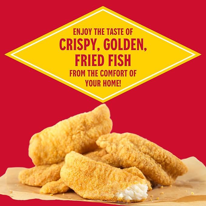 Louisiana Fish Fry Seasoned Fish Fry Seafood Breading Mix 2.88 Pound (Pack of 1) - Season and Cook