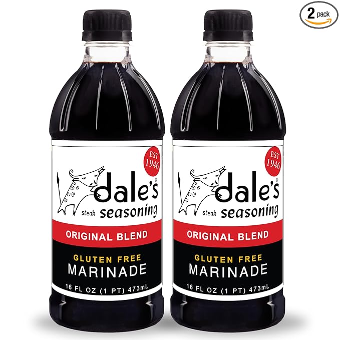Original Steak Seasoning By Dale's, Gluten Free, No Cholesterol | Delicious on All Meats, Fish, and