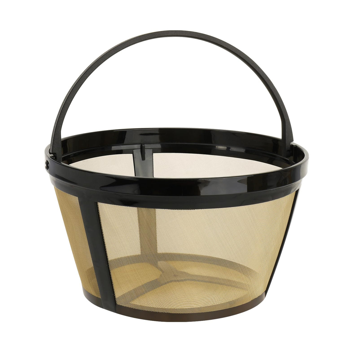 Reusable Coffee Filters 8-12 Cup Compatible with Black Decker Mr Coffee & Most Standard 8-12 Cup