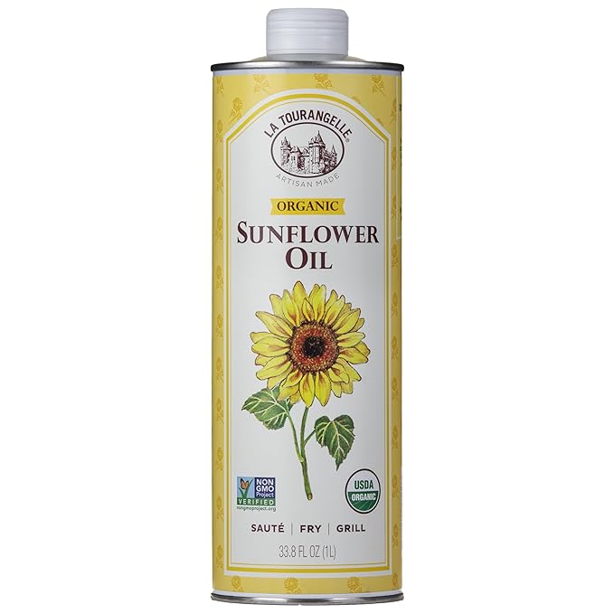 La Tourangelle, Organic High Oleic Sunflower Oil, Neutral Oil For Medium to High Heat Cooking and