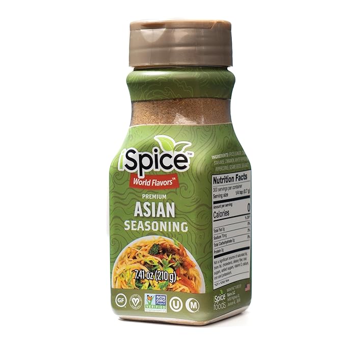 iSpice - ASIAN SEASONING World Flavor Super Spice Blend | All Natural | Ready to use as is | No