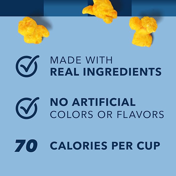Garrett Popcorn Spicy CheeseCorn, 5.0oz, 4 Bags, Spicy Cheddar Popcorn, Gluten Free, Bold Snack