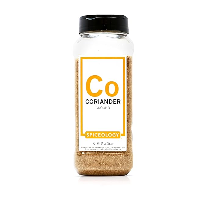 Spiceology – Ground Coriander Spice – Fresh-Ground Coriander Seed for Curries, Dry Rubs, Baking