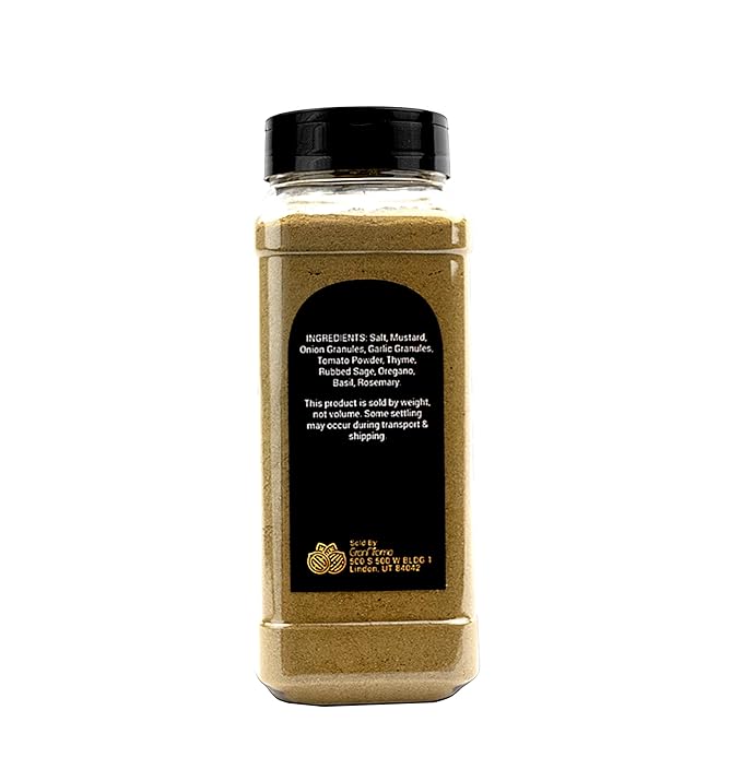 GranAroma Poultry Seasoning, Chicken & Turkey Seasoning, Flavorful, Marinades & Dry Rubs (13 Ounce)