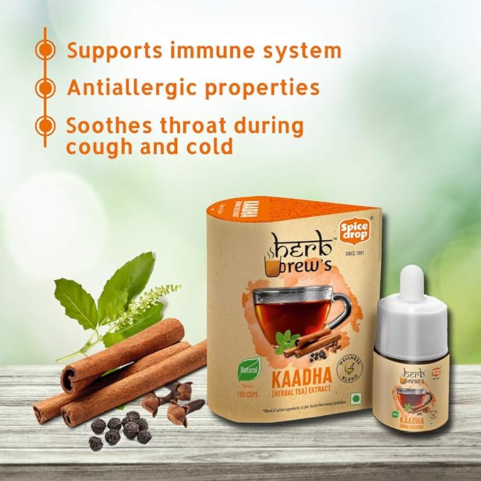 Ginger & Turmeric Herbal Tea Blend With Holy Basil – Includes Cinnamon, Clove & Black Pepper