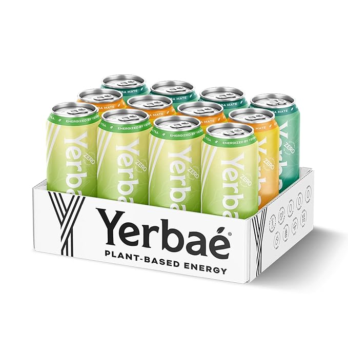 Yerbaé Variety Flex Pack, Functional Energy Drink - 0 Sugar, 0 Calories, 0 Carbs. Yerbae is