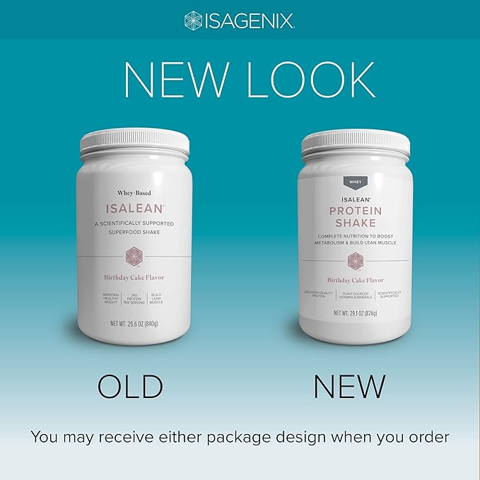 IsaLean Protein Shake - Complete Superfood Meal Replacement for Maintaining Healthy Weight and Lean