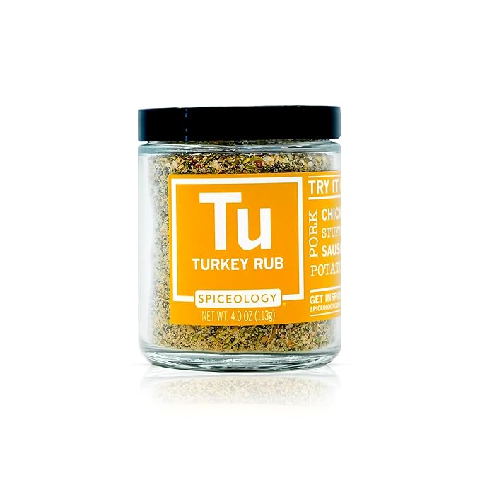 Spiceology - Turkey Rub - Savory Poultry Seasoning and Spice Blend - Use On: Pork, Turkey, Chicken