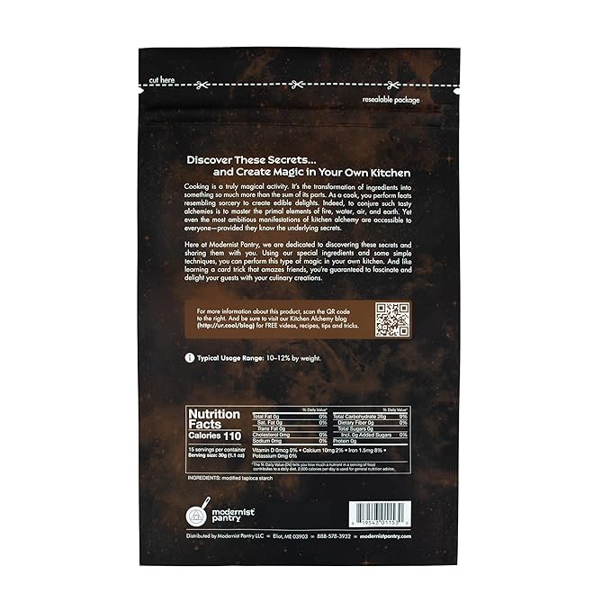 Improved Expandex GF Tapioca Starch - 400g/14oz ⊘ Non-GMO Gluten-Free Vegan OU Kosher Certified