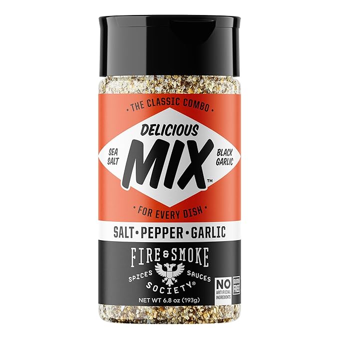 Fire & Smoke Society The Delicious Mix All Purpose Seasoning | BBQ Rubs for Smoking and Grilling |