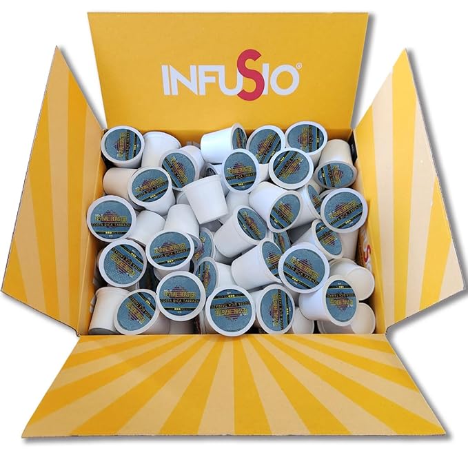 InfuSio Coffee Pods ??Revival Roaster Collection - 96 Count, Single Serve Coffee Pods for Keurig K
