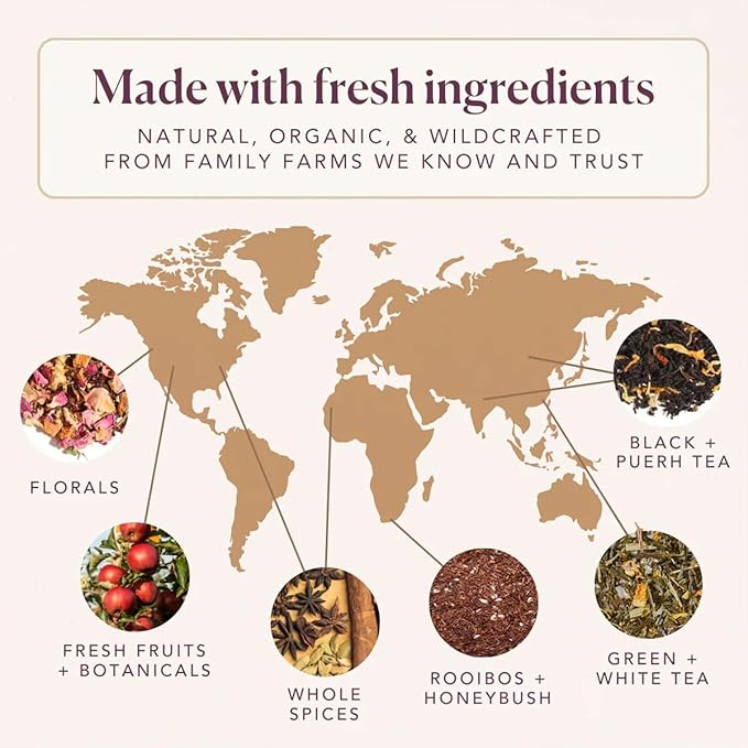 Citrus Mint Green Tea – Refreshing Loose Leaf Blend with Green Tea, Orange, Lemon, Lemongrass and