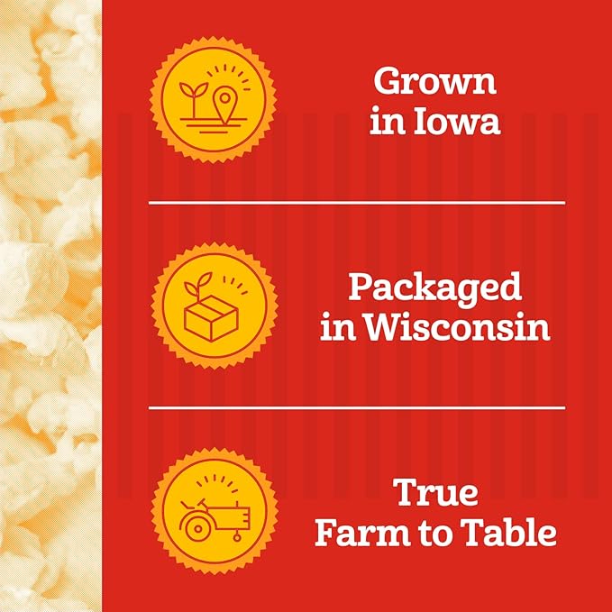 Franklin?셲 Gourmet Popcorn All-In-One Popcorn Packs for Popcorn Machine - 8oz Pack of 10 - Made in