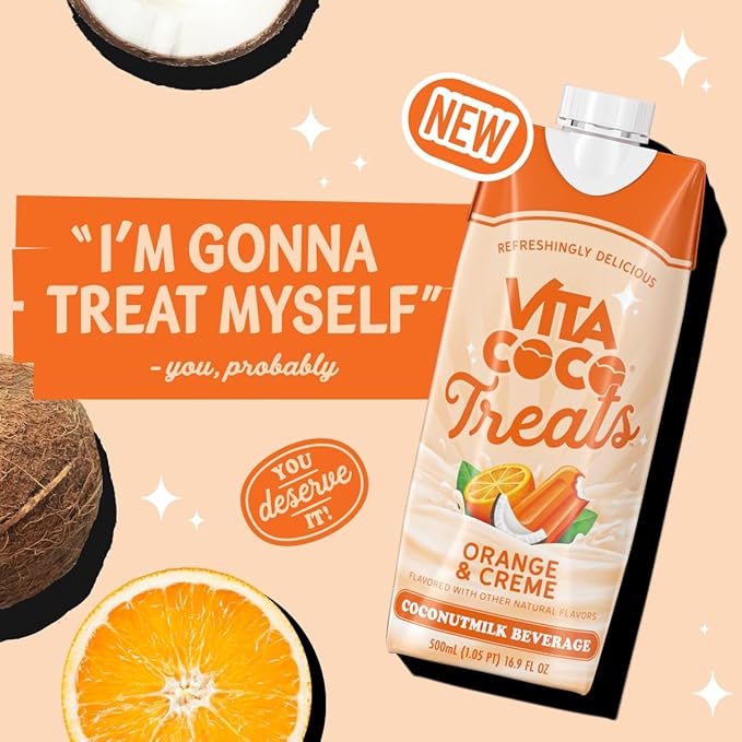 Vita Coco Treats Orange and Cream