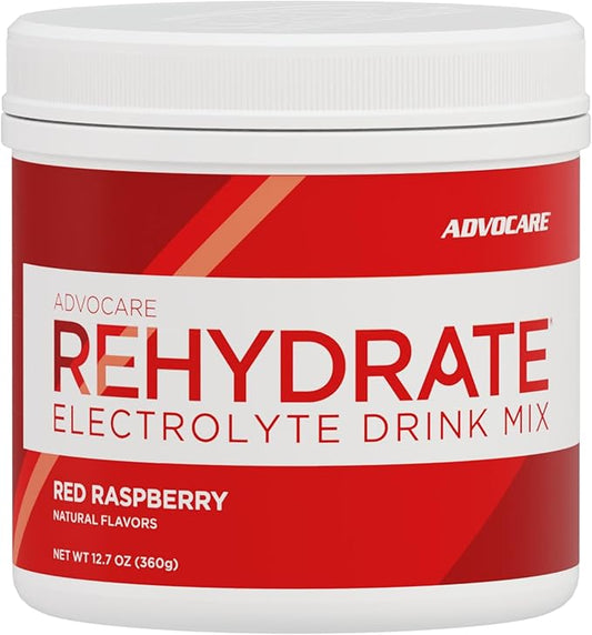 AdvoCare Rehydrate Electrolyte Drink Mix - Hydration & Recovery Drink with Sodium, Potassium & More