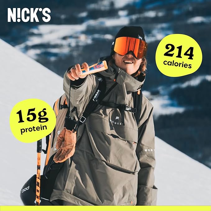 Nick?™s Peanut Butter Protein Bars ??12-Count Box | High Protein, Low Calories, Low Carbs, Keto