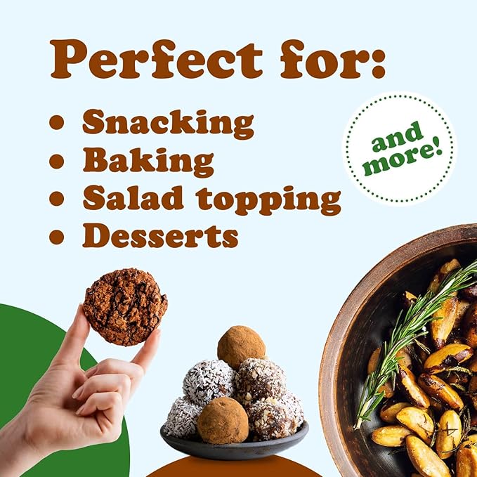 Food to Live - Organic Brazil Nuts, 1 Pound Non-GMO, Raw, Whole, No Shell, Unsalted, Kosher, Vegan