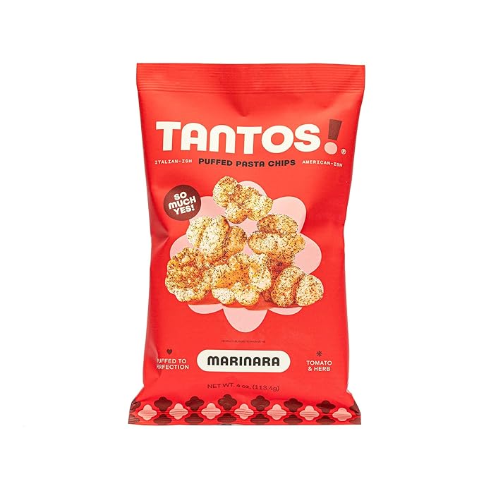 Tantos! Puffed Pasta Chips ??Healthy Pasta Snack by Top Chef Joe Sasto ??Plant-Based, Low Calorie